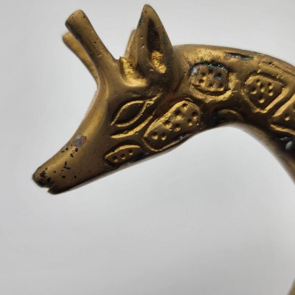 Solid Brass Giraffe India - Picture 7 of 7